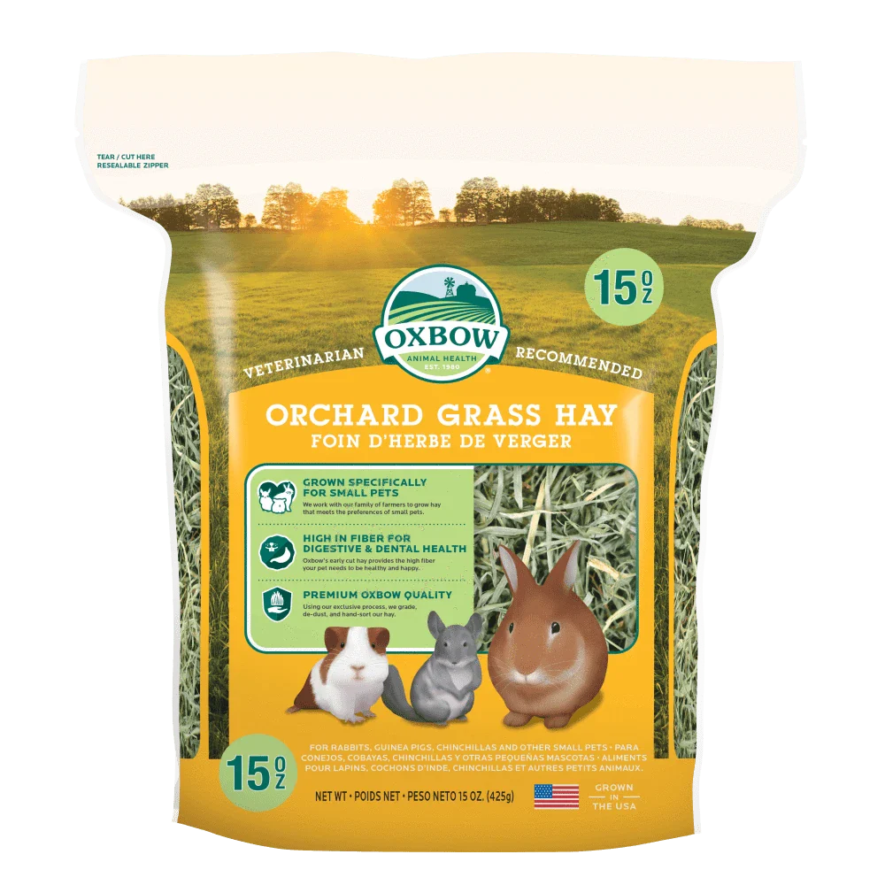 Oxbow Orchard Grass Hay - 15oz - The Pet Source