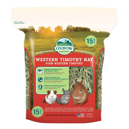 Oxbow Western Timothy Hay - 40oz - The Pet Source