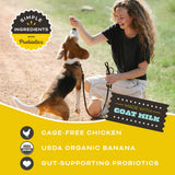 Primal Freeze Dried Raw Dog Treats Peelin’ Fantastic Chicken, Banana & Goat Milk - 2oz
