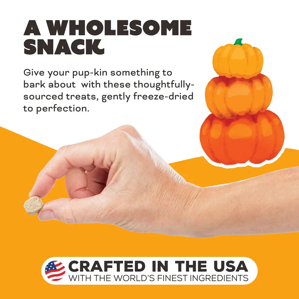 Primal Freeze Dried Raw Dog Treats Pumpkin for My Pumpkin Chicken, Pumpkin & Goat Milk - 2oz