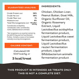 Primal Freeze Dried Raw Dog Treats You're My Butter Half Chicken, Peanut Butter & Goat Milk - 2oz