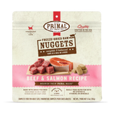 Primal Freeze Dried Raw Nuggets Cat Food Beef & Salmon Recipe - 5.5oz
