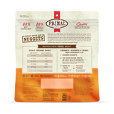 Primal Freeze Dried Raw Nuggets Dog Food Beef Recipe - 14oz