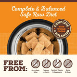 Primal Freeze Dried Raw Nuggets Dog Food Beef Recipe - 14oz