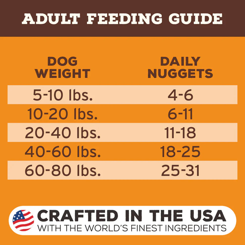 Primal Freeze Dried Raw Nuggets Dog Food Beef Recipe - 14oz