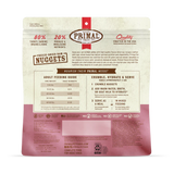 Primal Freeze Dried Raw Nuggets Dog Food Turkey & Sardine Recipe - 14oz
