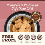 Primal Freeze Dried Raw Nuggets Dog Food Turkey & Sardine Recipe - 14oz