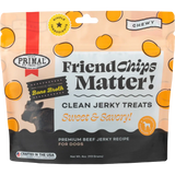 Primal FriendChips Matter Jerky Treats for Dogs Beef Recipe - 4oz