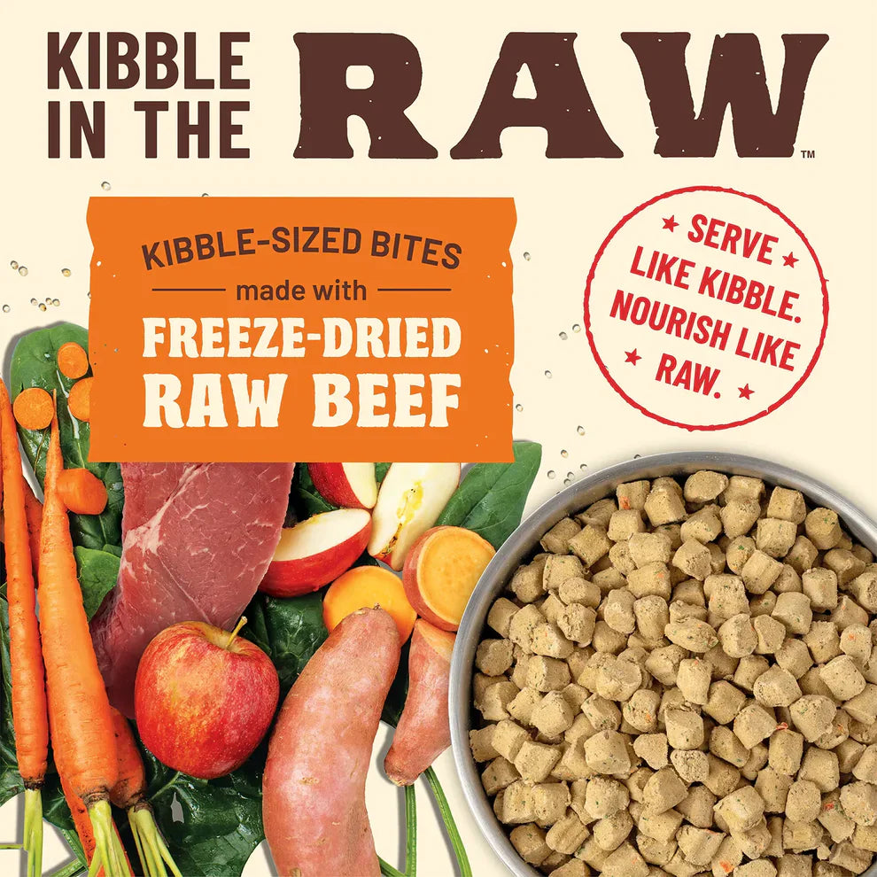 Primal Kibble in the Raw Dog Food Beef Recipe - 1.5lb