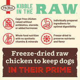 Primal Kibble in the Raw Dog Food Chicken Recipe - 1.5lb