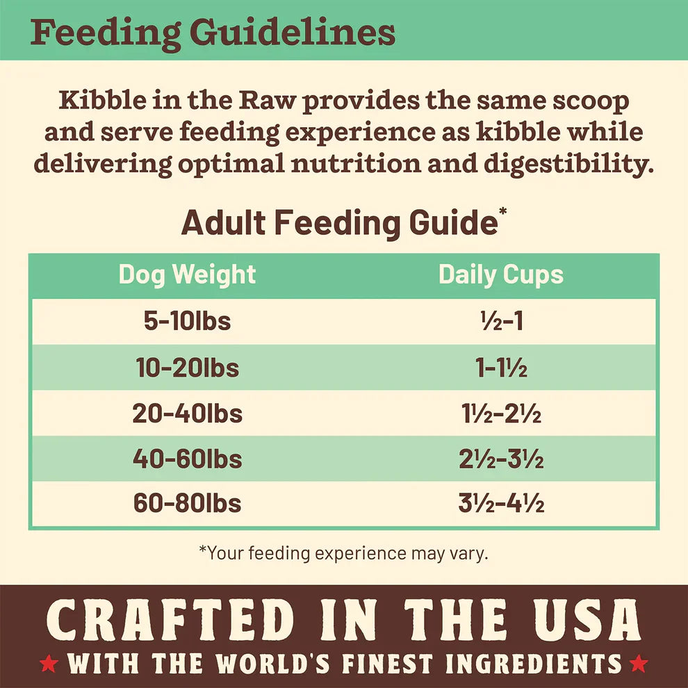 Primal Kibble in the Raw Dog Food Chicken Recipe - 1.5lb