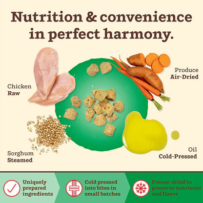 Primal Kibble in the Raw Dog Food Small Breed Chicken Recipe - 1.5lb