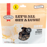 Primal Let’s All Get a Lung Dehydrated Dog Treats Beef Recipe - 1.5oz