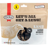 Primal Let’s All Get a Lung Dehydrated Dog Treats Lamb Recipe - 1.5oz