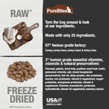 PureBites Turkey Recipe Cat Food Topper 80 gm - The Pet Source