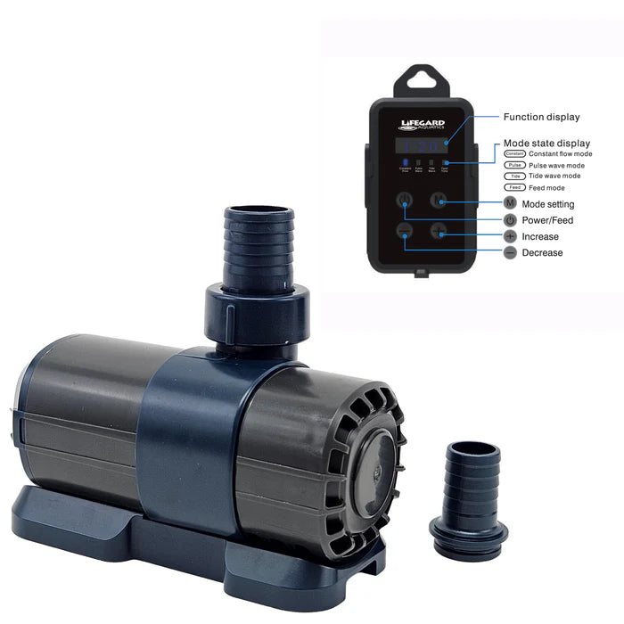 Lifegard Aquatics Quiet One DC Pump with Controller - 1188 GPH
