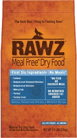 RAWZ Meal-Free Salmon, Dehydrated Chicken & Whitefish Dog Food Recipe - 20 lb - The Pet Source