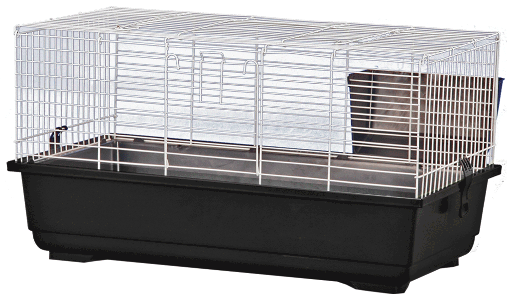 A & E Cages Small Animal Cage Black - 47" x 23" x 20" - The Pet Source