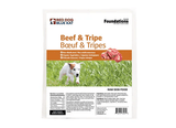 Red Dog Blue Kat Beef & Tripe Recipe Frozen Raw Dog Food - 4 x 1/4 lb Tray - The Pet Source