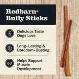 Redbarn Bully Stick Dog - 9in - 1pc