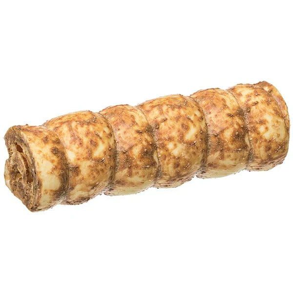 Redbarn Dog Chew Glazed Beef Cheek Rolls - Chicken and Carrot Flavor - Large - 1pc