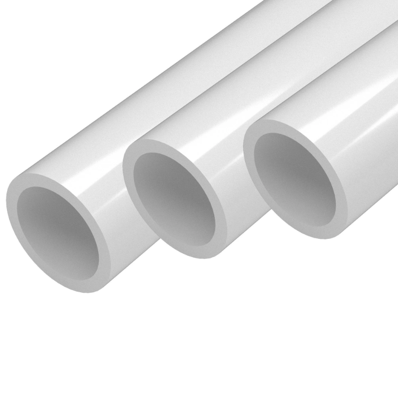 24 Inch PVC Pipe Schedule 40 - 2 Inch White