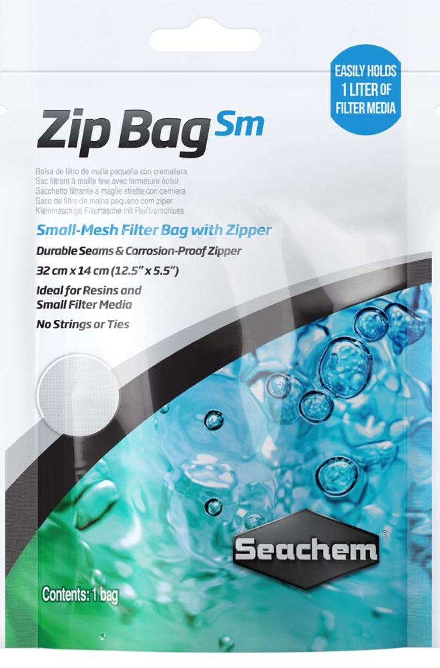 Seachem Small Zip Bag