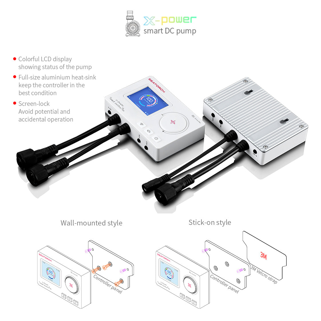 SeaTorch X-POWER 10000 Smart DC Aquarium Return Pump - features and specifications 5