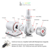 SeaTorch X-POWER 12000 Smart DC Aquarium Return Pump - features and specifications 6