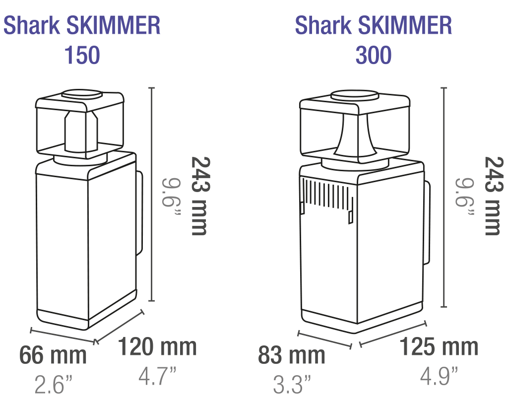 Sicce Shark Internal Protein Skimmer 150