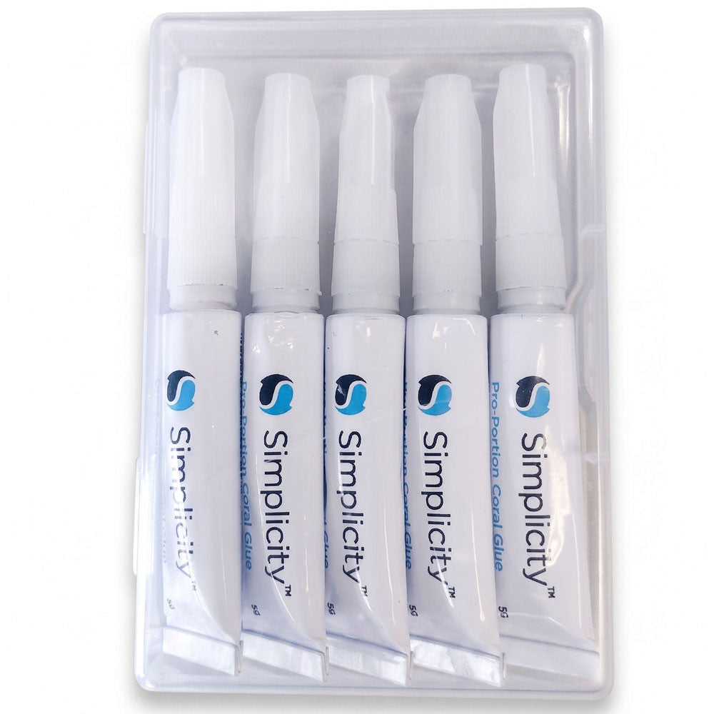 Simplicity Pro-Portion Glue - 25 Grams (5 Tubes)