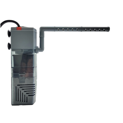 Lifegard Aquatics 3-in-1 Nano Aquarium Internal Filter with 92 GPH Pump & Activated Carbon Media