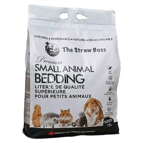 The Straw Boss Premium Small Animal Bedding - 12L - The Pet Source