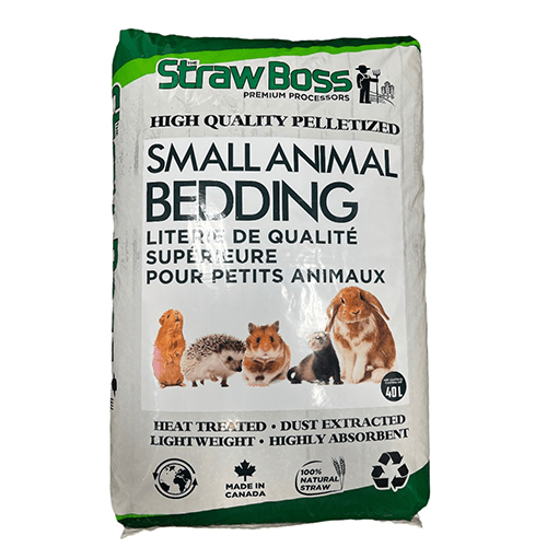 The Straw Boss Premium Small Animal Bedding - 40L - The Pet Source