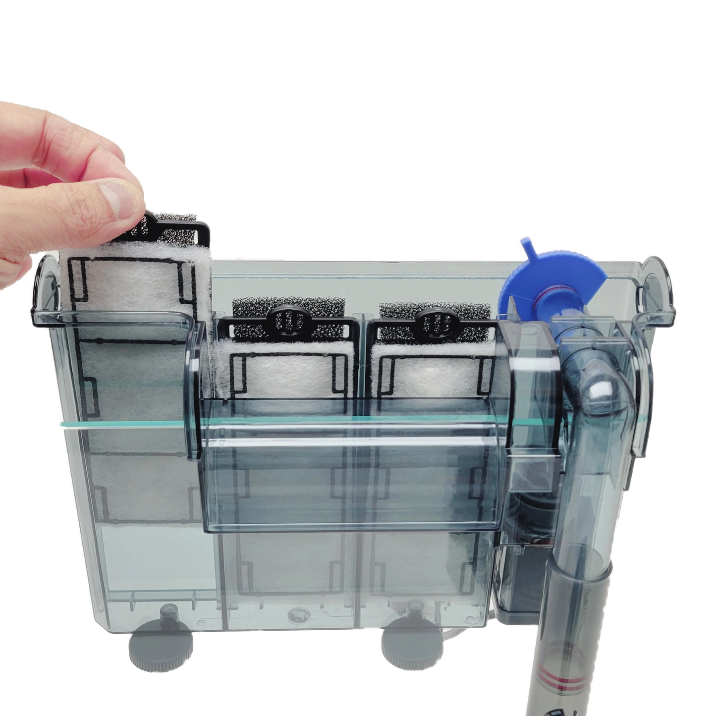 Lifegard Aquatics HOF-30 Slim Design Hang on Filter for aquariums up to 30 gallons