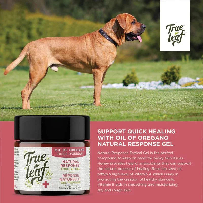 Trueleaf Natural Response Topical Gel - 3.3oz - The Pet Source