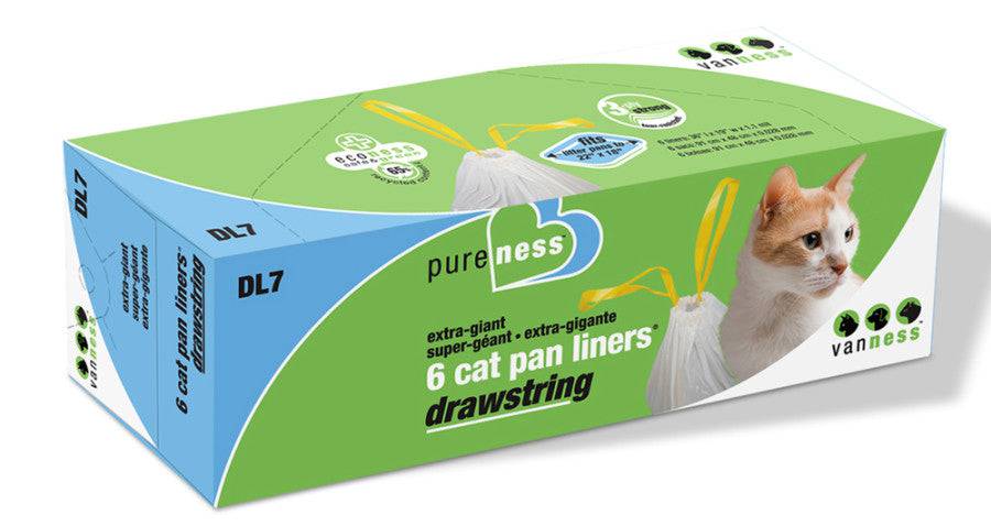 Van Ness Drawstring Cat Pan Liner - Extra Giant - 15 pack - The Pet Source