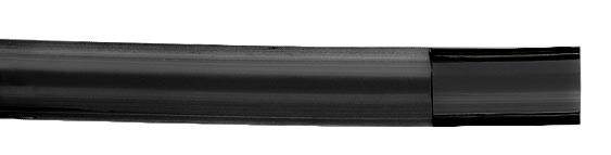 PVC Vinyl Tubing Black - 1/2 Inch (Price per foot)