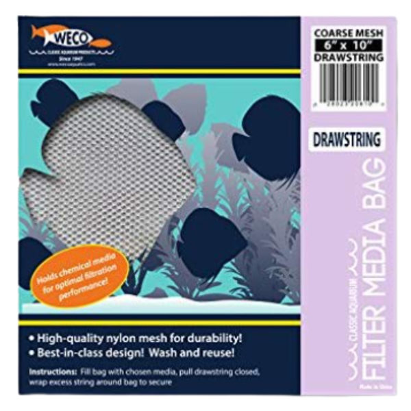 Weco Drawstring Media Bag Coarse - 6" x 10"
