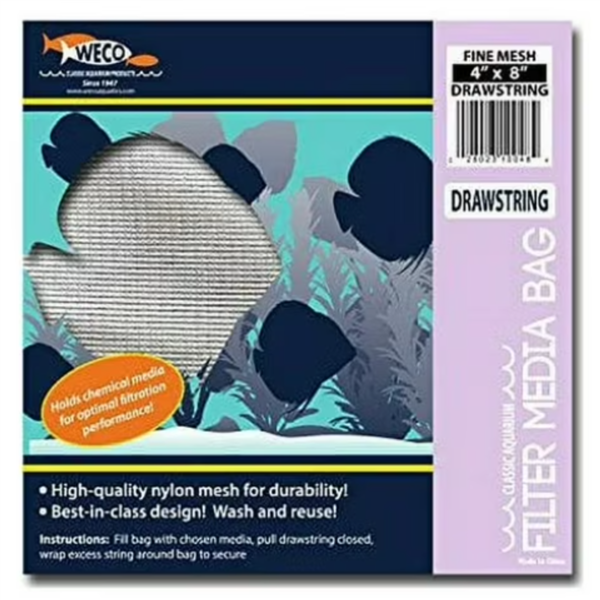 Weco Drawstring Media Bag Fine - 4" x 8"