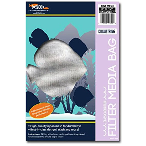 Weco Drawstring Media Bag Fine - 8" x 12"