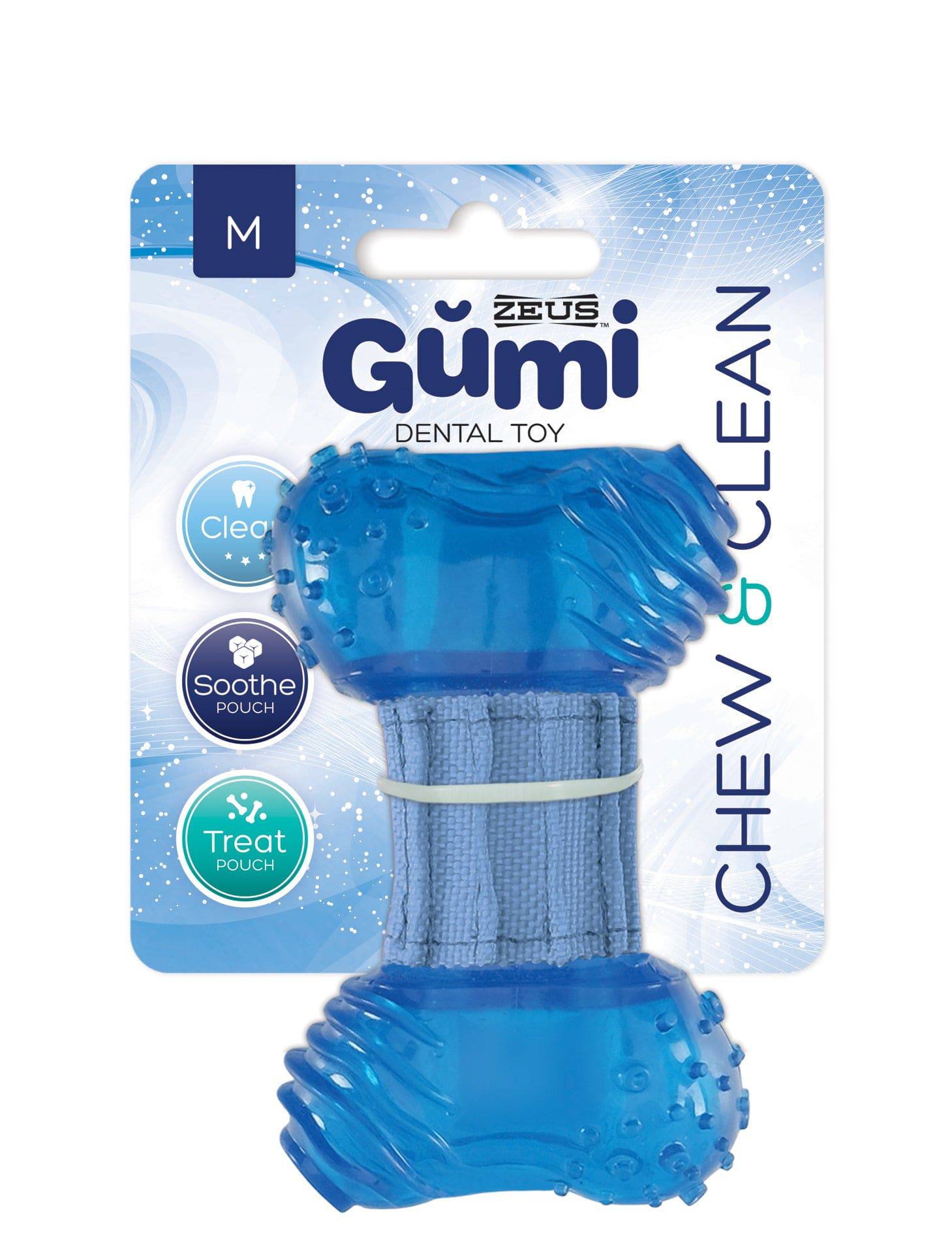 Zeus Gumi Dental Dog Toy - Chew & Clean - Medium - The Pet Source