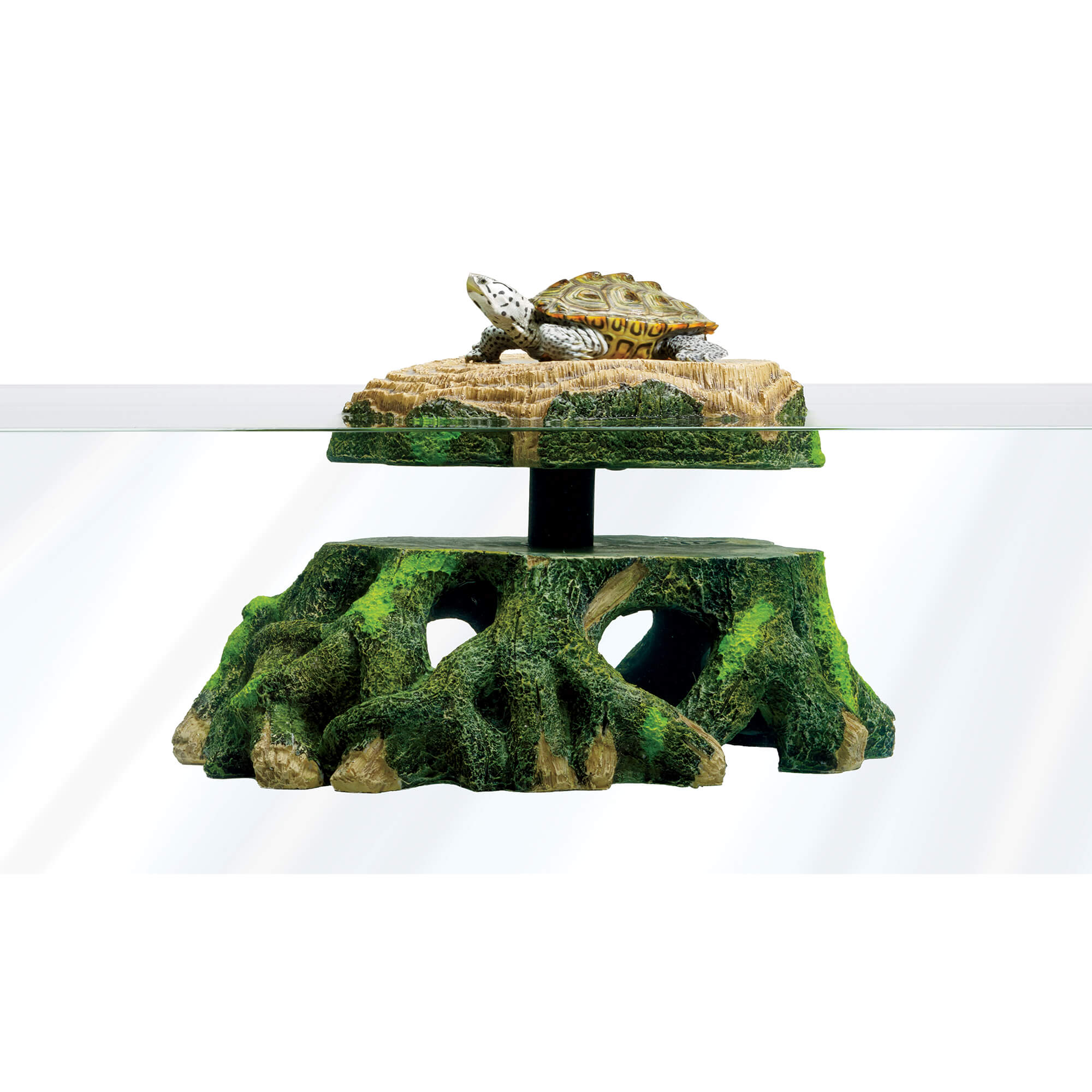 Zilla Freestanding Floating Basking Platform - Turtle Trunk