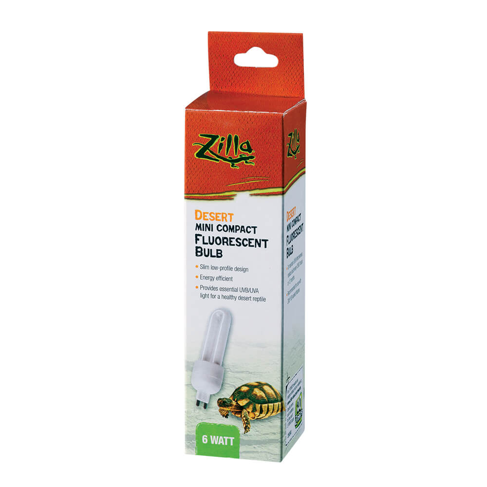 Zilla Mini Compact Fluorescent Bulb - Desert 6 W