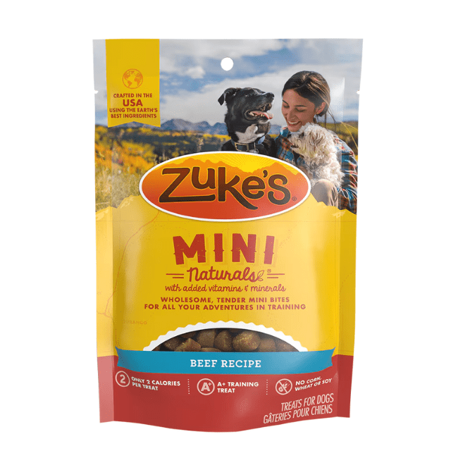 Zuke’s Mini Naturals Beef Recipe Dog Treats - 6 oz - The Pet Source