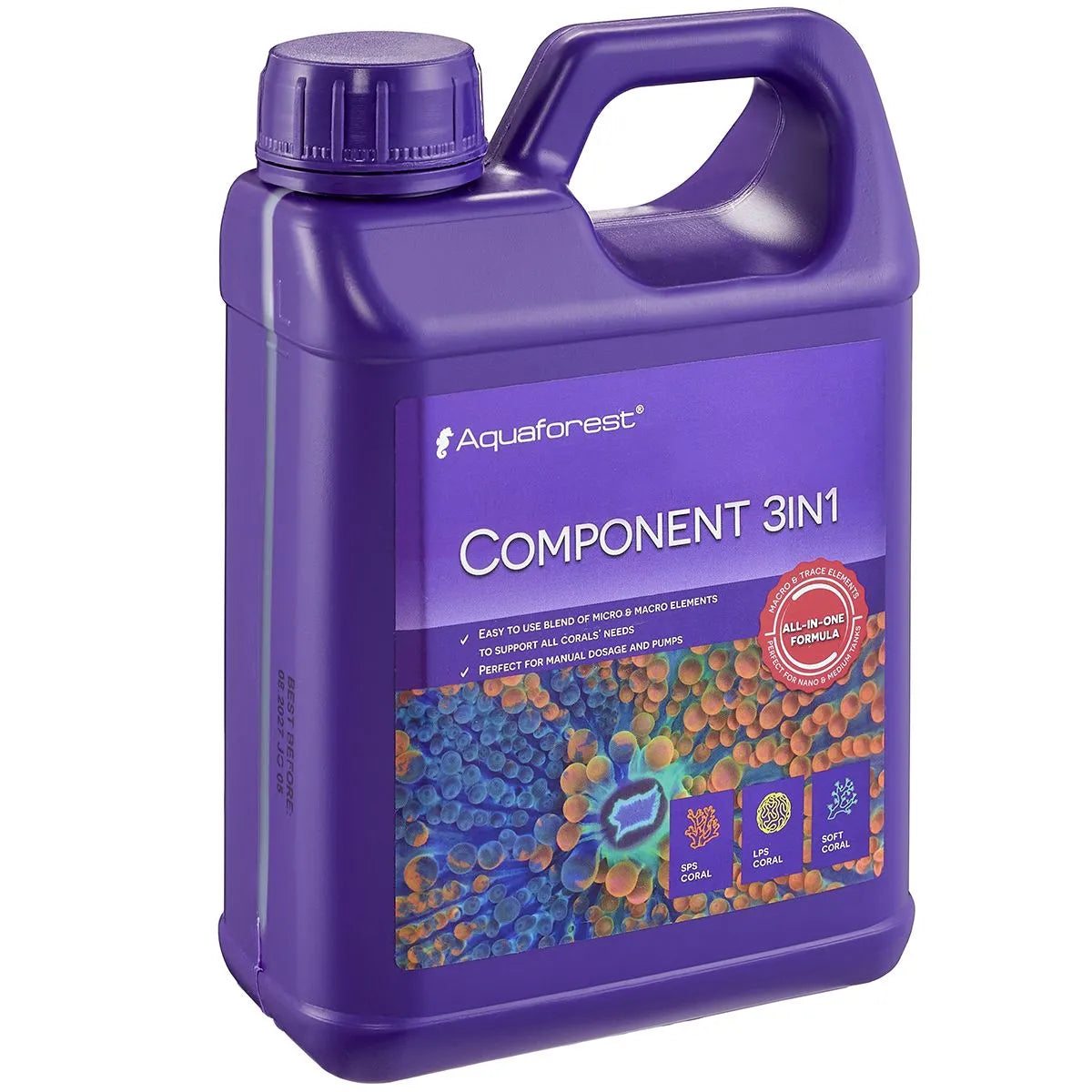 Aquaforest Component 3in1 - Macro & Trace Elements - 1000ml