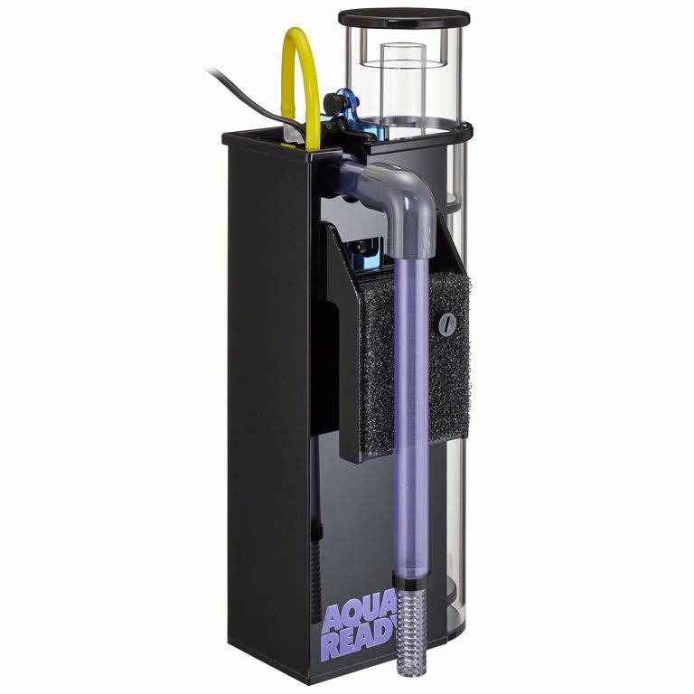AquaReady Bullet-2 Hang-On-Back Protein Skimmer angled view