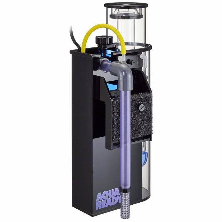 AquaReady Bullet-3 Hang-On-Back Protein Skimmer angled view