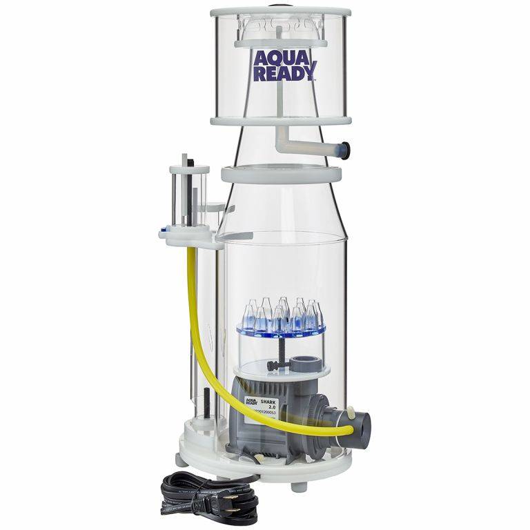 AquaReady ConeS Q-2 In-Sump Protein Skimmer collection cup detail