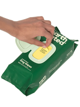 earth rated Plant-Based Dog Grooming Wipes - 100 Wipes - The Pet Source